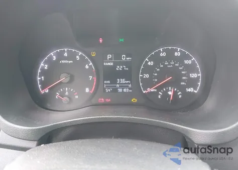 2021 Hyundai Accent Se z USA, uszkodzony, nr VIN 3KPC24A66ME147115